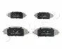 Колодки тормозные дисковые Chevrolet Aveo 1.2 (11-),Chevrolet Aveo 1.3 (11-) JAPKO 50W15 (фото 1)