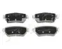Колодки тормозные дисковые зад. Nissan Qashqai II /Renault Kadjar 1.2-1.6D (13-) JAPKO 51107 (фото 1)