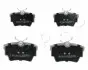 Колодки тормозные дисковые задние Trafic II, III / Opel Vivaro I, II / Nissan Primastar 1.6 CDTI-2.5 DTI (01-) (14-) JAPKO 51109 (фото 1)