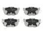 Колодки тормозные дисковые задние Hyundai Elantra III 1.6-2.0 (00-06)/Kia Cerato 1.5 CRDi-2.0 CRDi (04-) JAPKO 51595 (фото 1)
