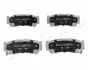 Колодки тормозные дисковые задние Hyundai Santa Fe II 2.2 CRDi-2.7 (06-12), H-1 2.4, 2.5 D (97-08) JAPKO 51H08 (фото 1)