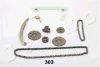 К-кт цепи ГРМ (10 деталей) Ford Focus II (03-)/Mazda 3, 5, 6 (02-)/Volvo C30, S4 JAPKO KJK303 (фото 1)