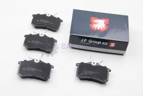 Тормозные колодки A4/A6/C3/C4/Golf/Passat 1.2 -2.7 88- JP GROUP 1163705310