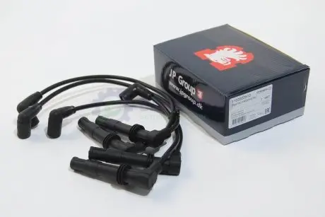 Комплект (4 шт.) проводовзажигания CADDY/GOLF/POLO 1.4-1.6 97-06 JP GROUP 1192003510