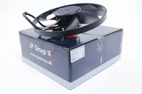 Вентилятор охлаждения Golf IV/Octavia (345mm/100/60W/+AC) JP GROUP 1199101300