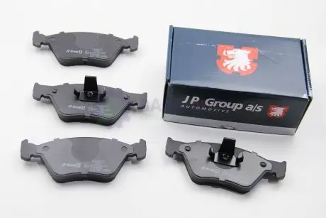 Гальмівні колодки пер. Vectra A/Omega B 92-05 (ATE) JP GROUP 1263600710