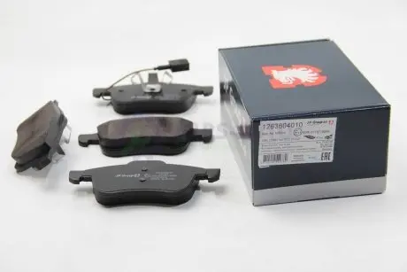 Тормозные колодки пер. Doblo 10- (диск 305mm)(155.2x69.08x20.3) JP GROUP 1263604010