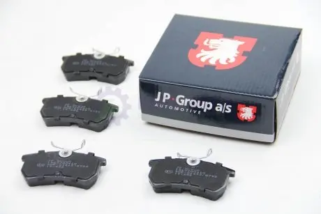 Гальмівні колодки зад. Fiesta/Focus 98-08 (TRW) JP GROUP 1563700410