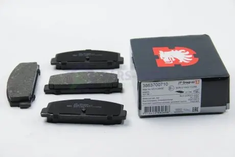 Тормозные колодки зад. Mazda 323/626 94-04 (akebono) JP GROUP 3863700710