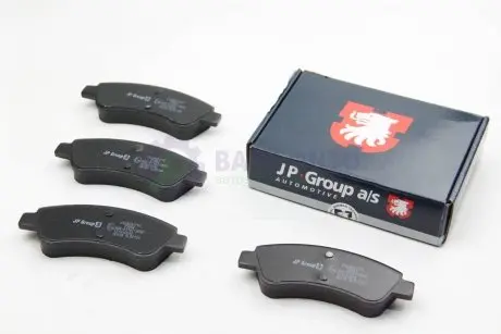 Гальмівні колодки пер. Berlingo/Partner 01- (Bosch) JP GROUP 4163601210