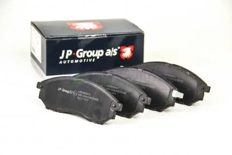 Гальмівні колодки пер. Nissan X-Trail/Qashqa/Koleos 07- JP GROUP 4363600810