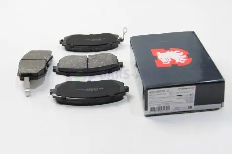 Гальмівні колодки пер. Subaru Impreza 02-/Forester 02- (tociko) JP GROUP 4663600510
