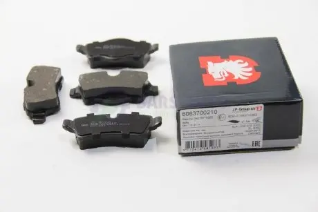 Тормозные колодки зад. MINI 06-15 1.6-2.0 JP GROUP 6063700210