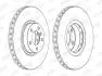 Гальмівний диск пер. BMW X5 (E70/F15/F85) 06-/X6 (E71/E72/F16/F86) 07-19 (348*62) Jurid 562520JC-1 (фото 1)