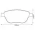 Гальмівні колодки пер. Corsa 09-14 (BOSCH) Jurid 573204J (фото 1)