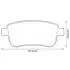 Гальмівні колодки зад. Megane III/Fluence 08- Jurid 573286J (фото 1)