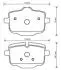 Гальмівні колодки зад. BMW 5 (F10/F11/F90/G30) 09-/X5 (G05/F95) 18- (TRW) Jurid 573353J (фото 1)
