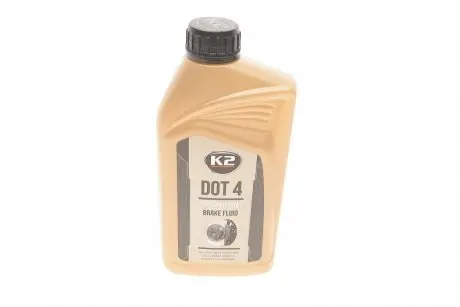Рідина гальмівна DOT 4 Brake Fluid (1L) K2 T108