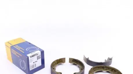 Фото колодки ручника Honda Legend/CR-V/Accord 94- (170x31) KAMPOL K-791 Колодки ручника Honda Legend/CR-V/Accord 94- (170x31) KAMPOL K-791