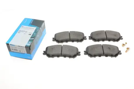 Колодки гальмівні (передні) Nissan Qashqai II/X-Trail/ Renault Kadjar 13- (141.7x60x16.8) KAVO PARTS KBP-6614