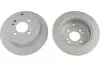 Диск гальмівний (задній) Hyundai Accent III 05-10/Kia Rio II 05- (262x10) (з покриттям) KAVO PARTS BR-3248-C (фото 1)