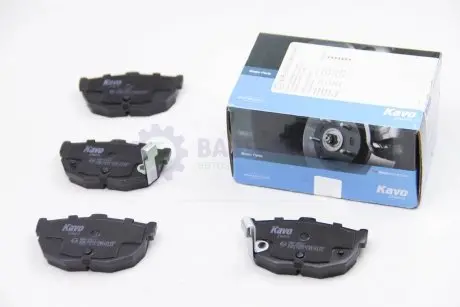 Колодки тормозные (задние) Hyundai Elantra/Kia Cerato 00- KAVO PARTS KBP-3007