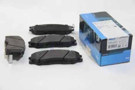 Колодки тормозные (передние) Hyundai Santa Fe/Trajet 00-12/Ssangyong Actyon/Kyron 05-/Rexton 02- KAVO PARTS KBP-3019