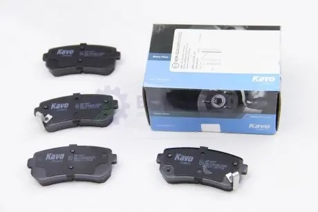 Колодки тормозные (задние) Hyundai Accent I20/I30/Ix35/Sonata/Kia CeeD/Rio/Sportage 1.2-3.3 05- KAVO PARTS KBP-4007
