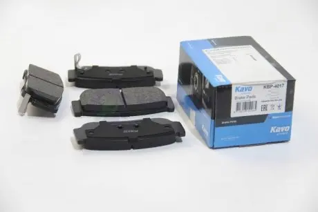 Колодки тормозные (задние) Kia Sorento 02-11/Ssangyong Rodius 05- KAVO PARTS KBP-4017