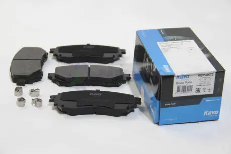 Гальмівні колодки пер. Mazda 6 12- (Akebono) KAVO PARTS KBP-4570