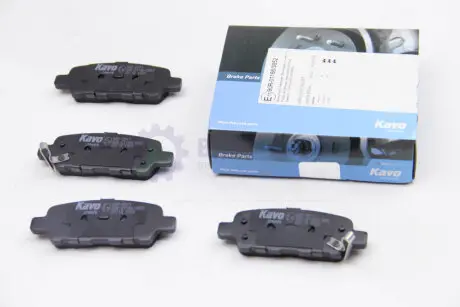 Колодки тормозные (задние) Nissan Juke/X-Trail 01-/Qashqai 1.5dCi-3.5 08- (Akebono) KAVO PARTS KBP-6517