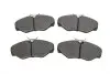 Комплект гальмівних колодок KAVO PARTS KBP-6566 (фото 1)