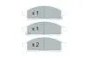 Колодки гальмівні (передні) Nissan NV200 10- KAVO PARTS KBP-6599 (фото 1)
