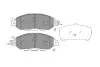 Комплект тормозных колодок KAVO PARTS KBP-6623 (фото 1)