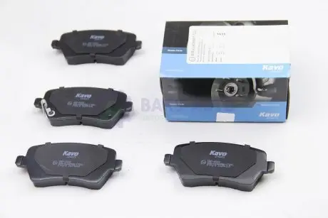 Колодки гальмівні (передні) Nissan Micra IV/V 10-/Note 13- KAVO PARTS KBP-8522