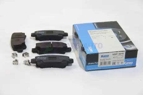 Колодки гальмівні (задні) Toyota Corolla 1.4-2.0D 00- KAVO PARTS KBP-9016