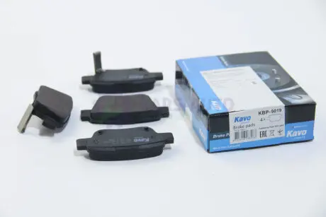 Гальмівні колодки зад. Avensis/Corolla 00-09 KAVO PARTS KBP-9019