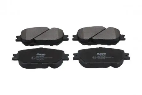 Колодки гальмівні (передні) Toyota Camry 01-11/Solara 03-08/Lexus GS 05-11/IS III 13- KAVO PARTS KBP-9070 (фото 1)