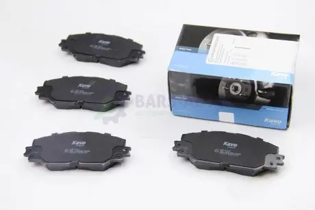 Колодки гальмівні (передні) Toyota RAV4 III 06-/Auris 07- KAVO PARTS KBP-9120