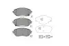Колодки тормозные (передние) Toyota Auris II/Corolla 12- (Bosch) KAVO PARTS KBP-9123 (фото 1)
