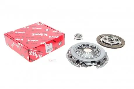 Комплект сцепления Chevrolet Aveo/Daewoo Matiz 1.0/1.2 03- (d=186mm) (+выжимной) KAWE 962309