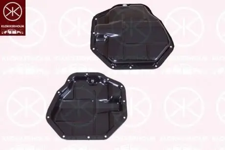 Поддон масляный, нижня частина, металевий KLOKKERHOLM 6041476