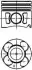 Поршень STD Fiat Doblo / Opel Combo 1.3 JTD/CDTI 04-&gt; (69.6 mm) KOLBENSCHMIDT 41289600 (фото 1)