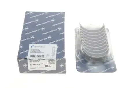 Вкладыши коренные Renault Kangoo 1.6 08-(+0.25) (к-кт) KOLBENSCHMIDT 77840610