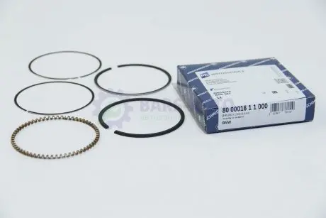 Кольца поршневые BMW 80.0 (1.5/2/3.5) M20B20/M20B23 (KS) KOLBENSCHMIDT 800001611000