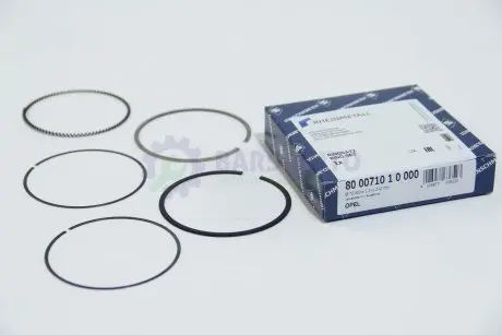 Кільця поршневі Opel Combo 1.4i 04- (73.40mm/STD) (1.2-1.2-2) KOLBENSCHMIDT 800071010000