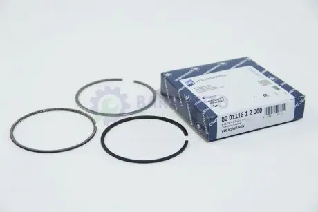 Кольца поршневые STD (на 1цил.) VW Golf VII 2.0 TDI 12-> KOLBENSCHMIDT 800111612000