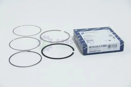 Кольца поршневые STD (на 1цил.) Mercedes Benz W176/204/205/246/X156 M270/274 08-> KOLBENSCHMIDT 800114310000