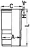 Гильза поршневая Citroen Berlingo/Peugeot Partner 1.4i 96-13 (d=75mm) KOLBENSCHMIDT 89584110 (фото 2)