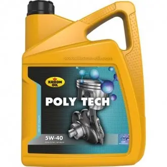 Олива моторна POLY TECH 5W-40 5л KROON OIL 36140